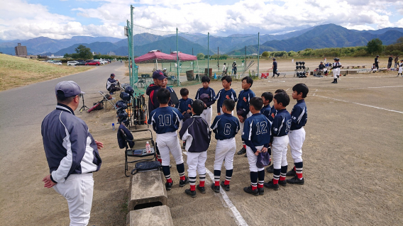長野南リ－グ旗争奪少年軟式野球大会に出場しました。